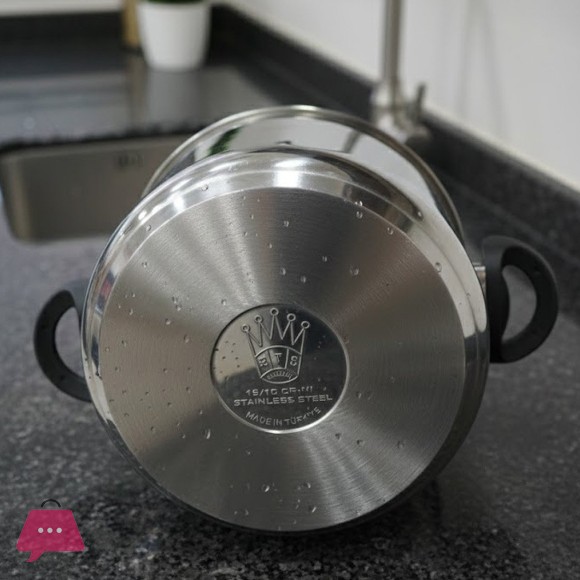 Falez Premium Stainless Steel Pressure Cooker 7-Liter