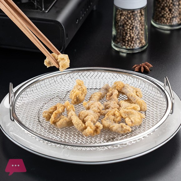 Frying Tray, Crispy, Oil Draining Deep Frying Basket