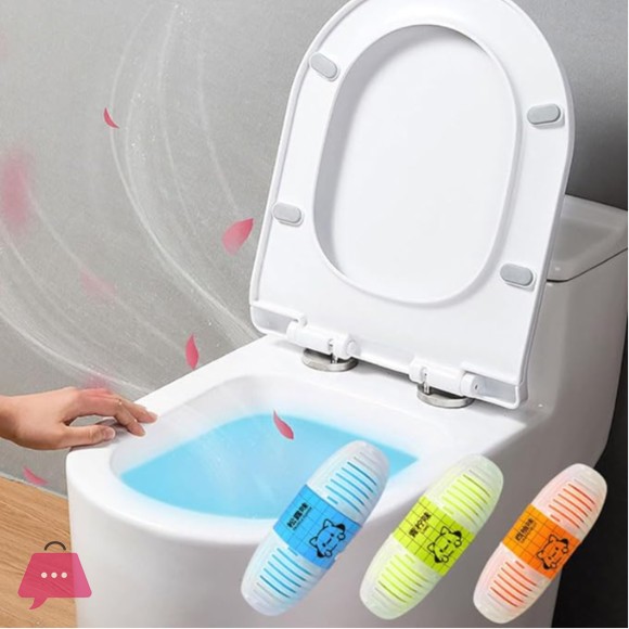 Goodern Toilet Bowl Cleaner,3PCS Scent Toilet Cleaner Hanging Bathroom Toilet Tank Cleaner
