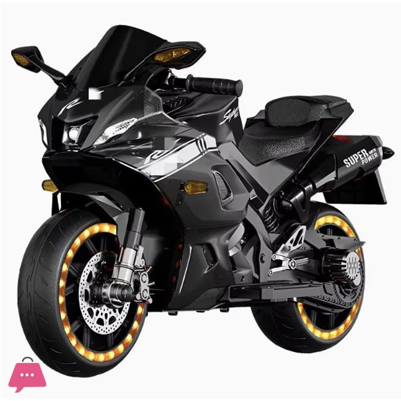 Kids Ride on Bike R7-Style Childrens Electric Motorcycle for Ages 3-10