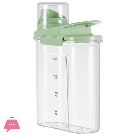 Kitchen Grains Storage Container Large Cereal Dispenser with Lid for Rice Sugar Oat Practical Dry Food