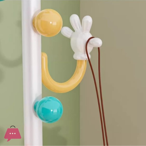 Mickey Mouse Modern Clothes Hanger Stand for Children and Adults – multi-purpose hanger for hanging clothes, bags, and caps – 165CMM