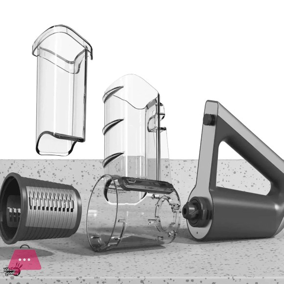 Electric Handheld Vegetable Cutter | Stainless Steel Multi-Functional Veg Slicer & Grass Chopper | USB Rechargeable Kitchen Tool