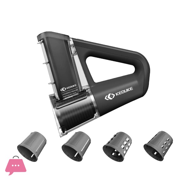 Electric Handheld Vegetable Cutter | Stainless Steel Multi-Functional Veg Slicer & Grass Chopper | USB Rechargeable Kitchen Tool