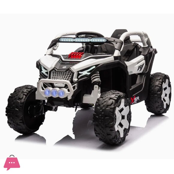 New Kids RC Ride on Monter Jeep Electric Ride on Car with LED Light Early Education for 3-10 Year Old Children