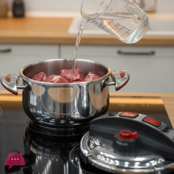 O.M.S. Callacook Premium Turkish Stainless Steel Pressure Cooker 5-Litre