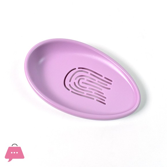 Plastic Soap Dish with Drain, Soap Holder Double-layer Sabundani (1 Pc)