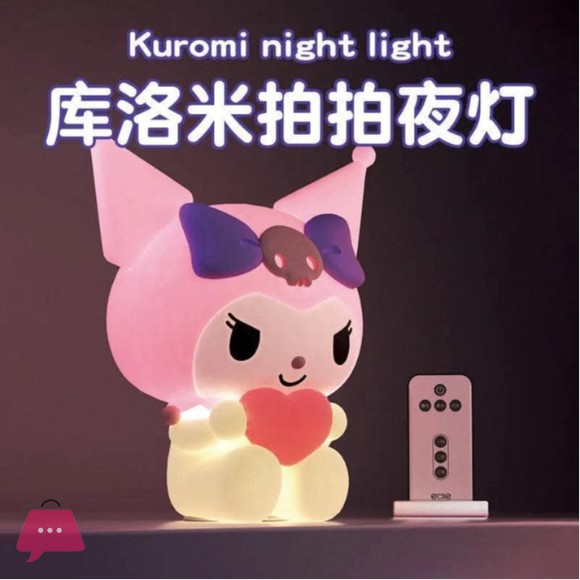 Sanrio Hello Kitty Night Lamp Remote Control Kuromi Table Lamp