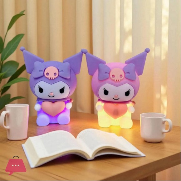 Sanrio Hello Kitty Night Lamp Remote Control Kuromi Table Lamp