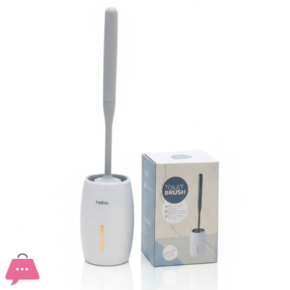 Silicone Toilet Brush WC Accessories Drainable Toilet Brush Cleaning Tools Bathroom Accessories Sets
