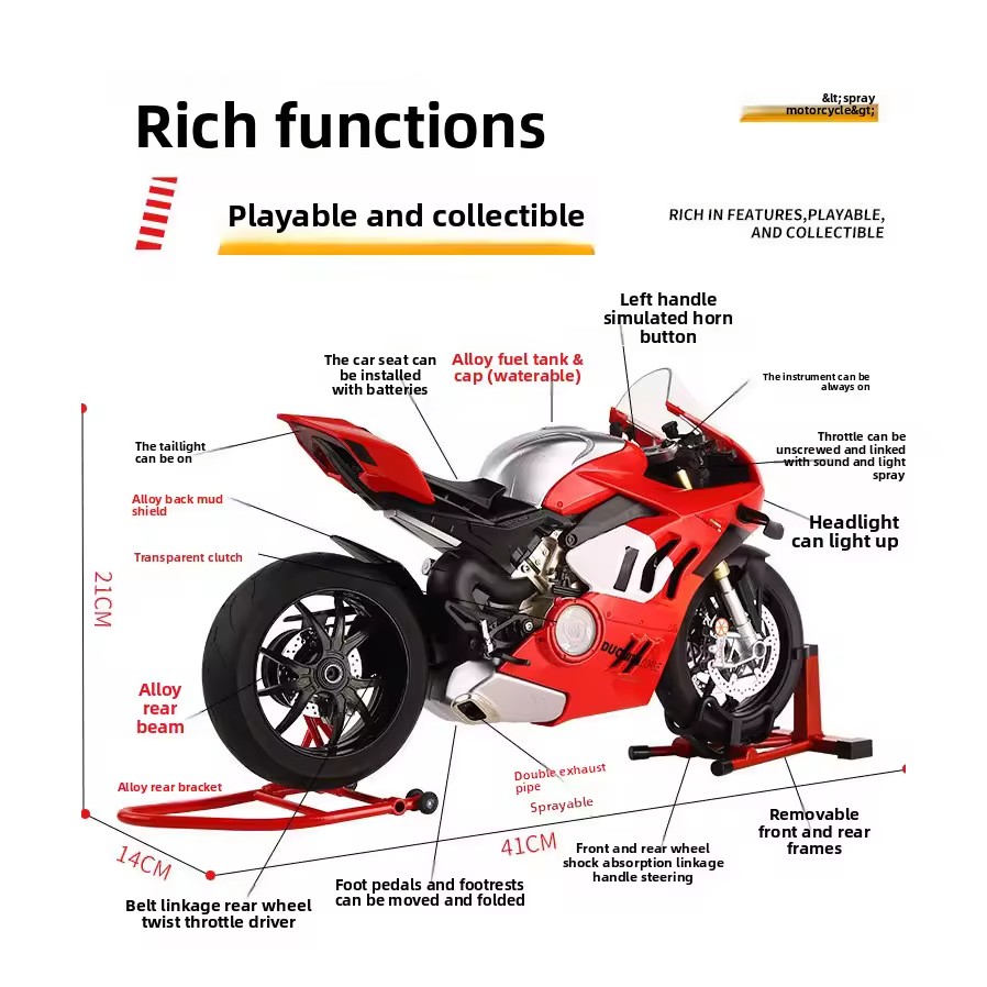 simulation-alloy-1:6-ducati-panigale-v4s-racing-motorcycle-model-diecast-alloy-motorbike