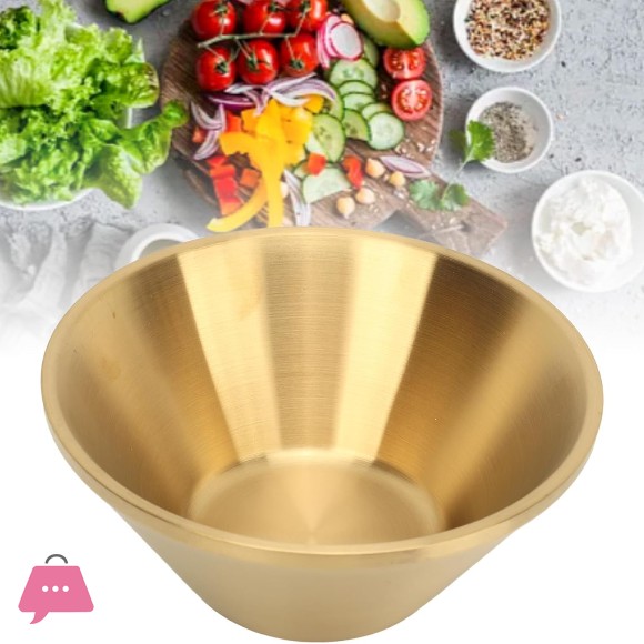 Stainless Steel Gold Dip Bowl