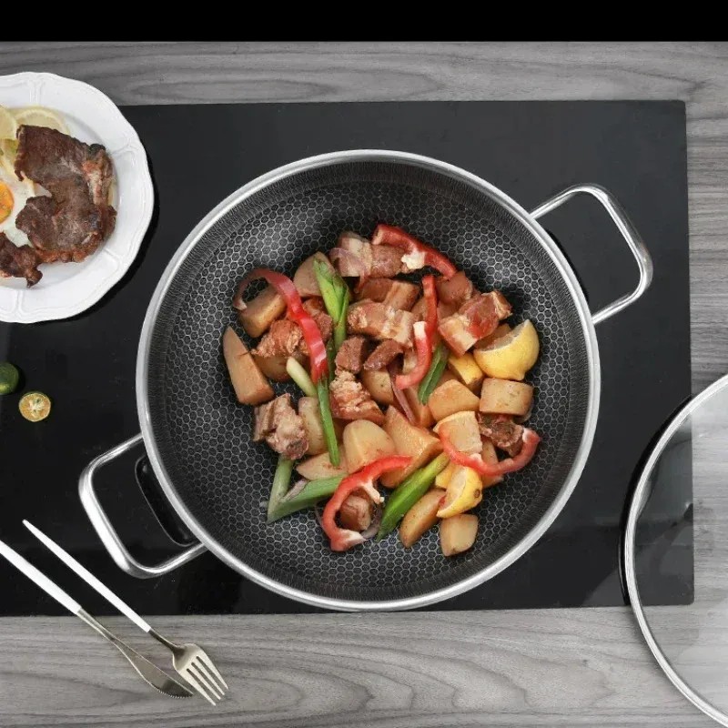 stainless-steel-honeycomb-laser-coated-non-stick-wok