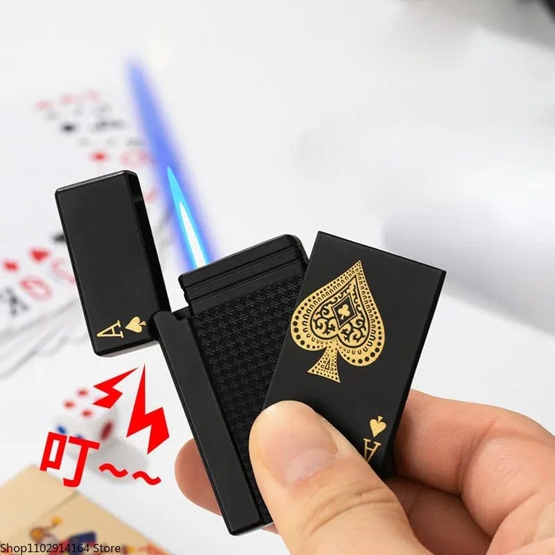Ikka Card Metal Windproof Lighter Refillable