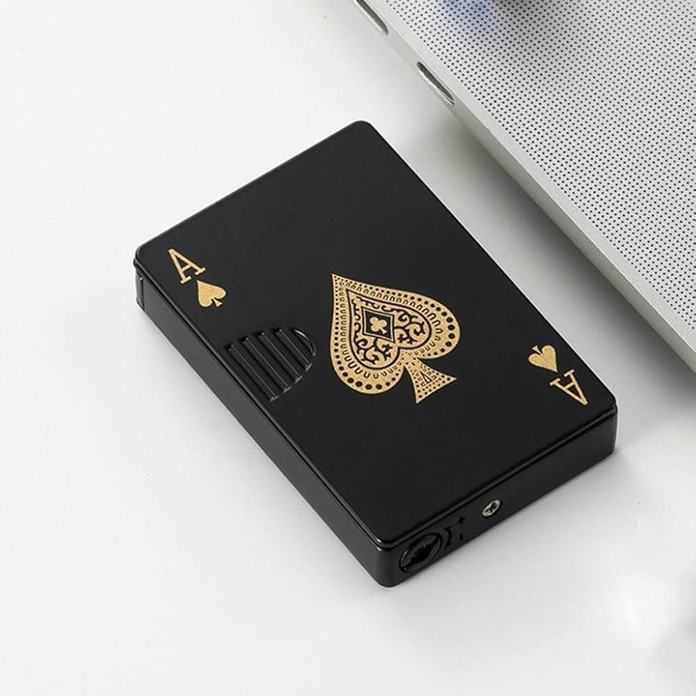 Ikka Card Metal Windproof Lighter Refillable