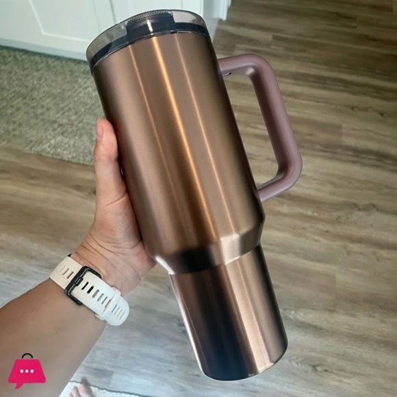 40oz PROTOUR Mesa Rose Polished Rose Gold H2.0 Tumbler Quencher Limited