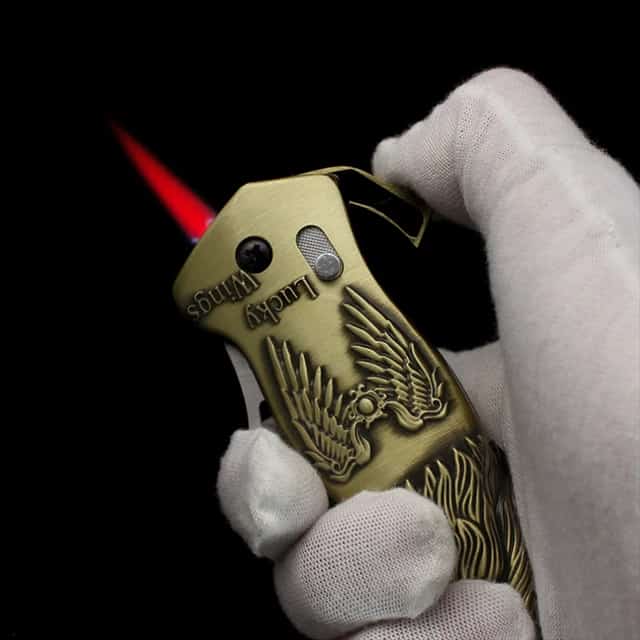 Showpiece Keychain with lighter