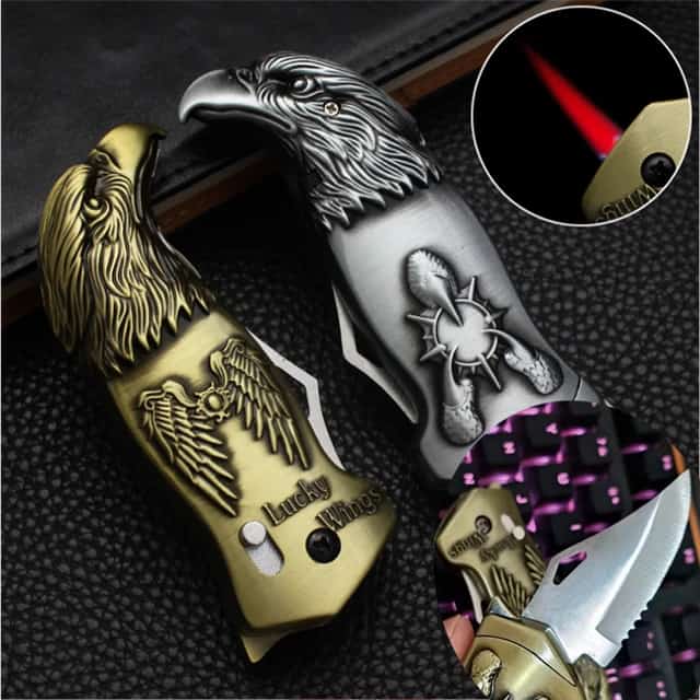 Showpiece Keychain with lighter