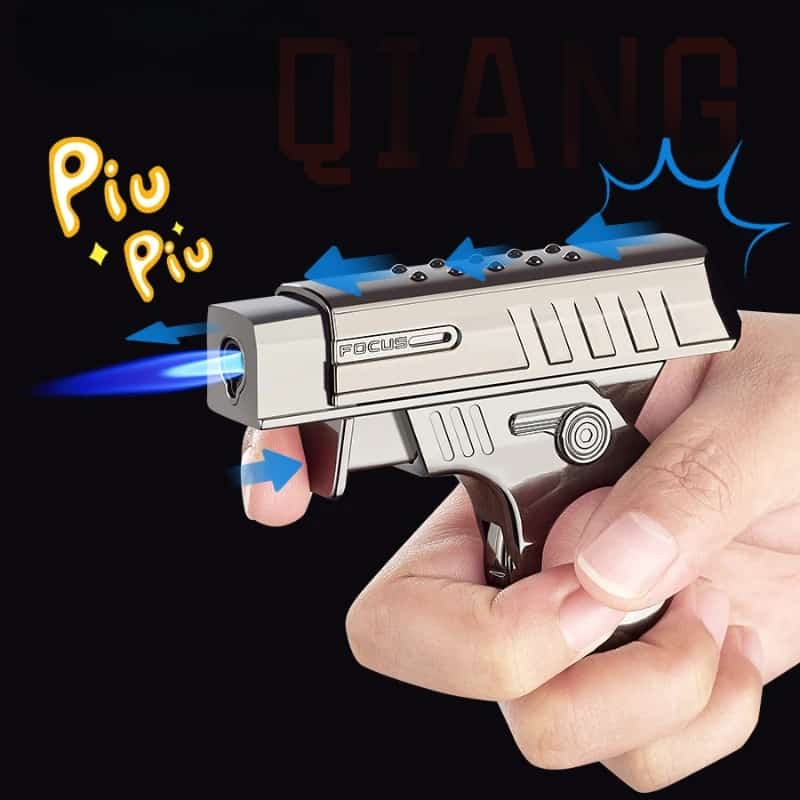 Gun Lighter | Lighter for Camping | Lighter for Stove | Windproof Lighter | Kitchen Lighter | Gun Lighter | Torch Lighter | Gifts for men.