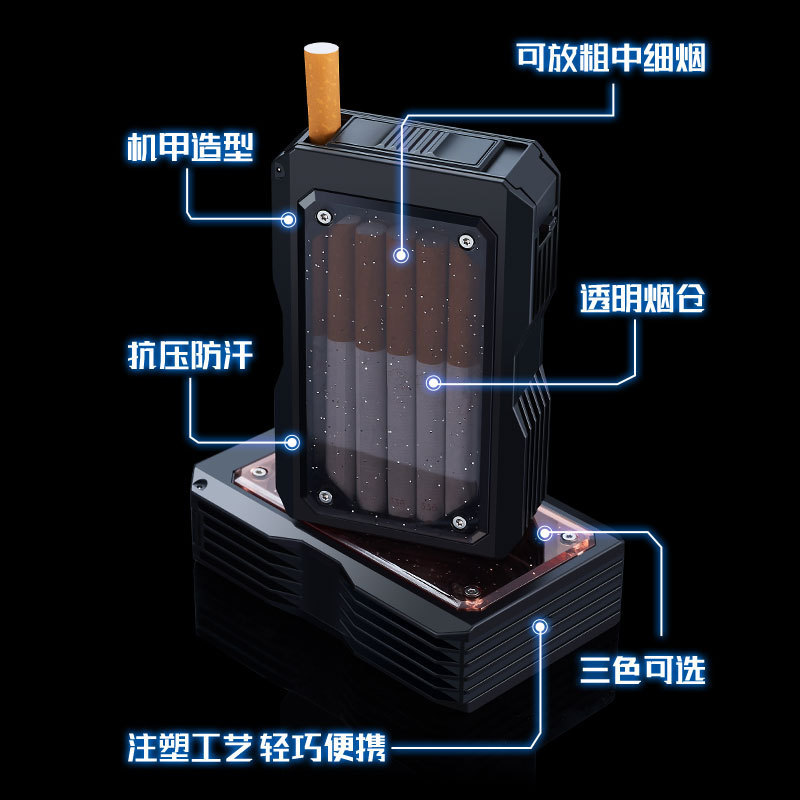 Suitable for thick medium fine Cigarette Case