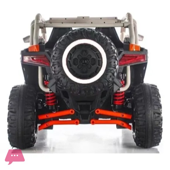 Battery Powered UTV Similar to Polaris 24v Full Leather Rubber for Kids