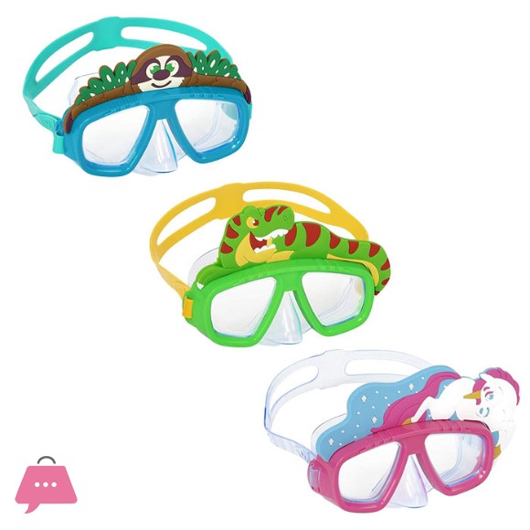 Bestway 22064 Childrens Diving Mask with Animals, 3+ Years