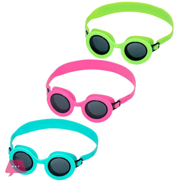 Bestway Aquashade Swimming Goggles UV-protective, Clear Vision - 21178