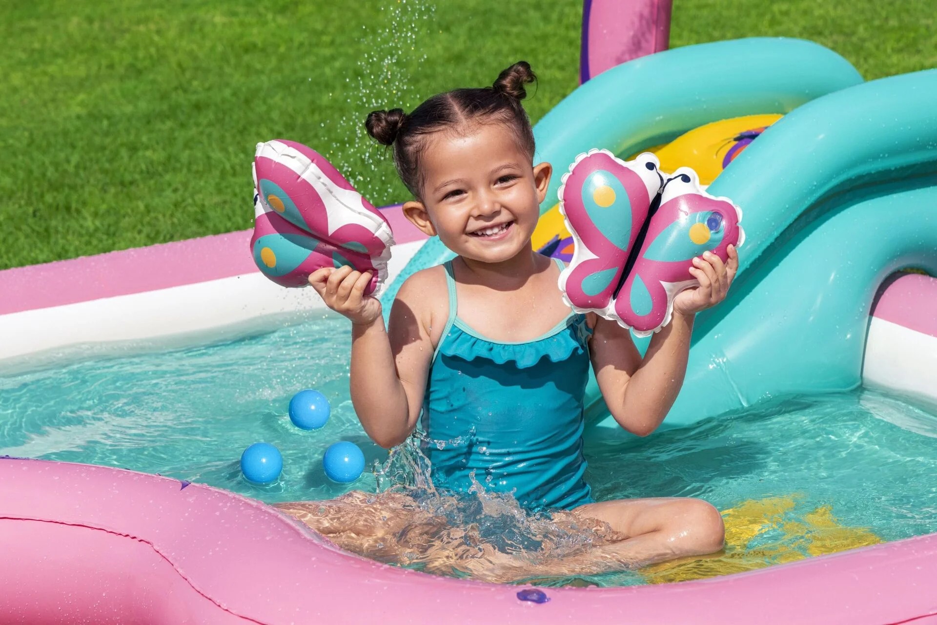 bestway-butterfly-wonder-inflatable-water-playground-and-pool-71-x-71-x-46-inch---53175