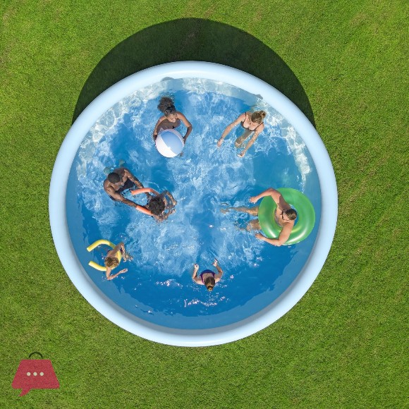 Bestway Fast Set Round Above Ground 15 Feet x 42 Inch - 57372