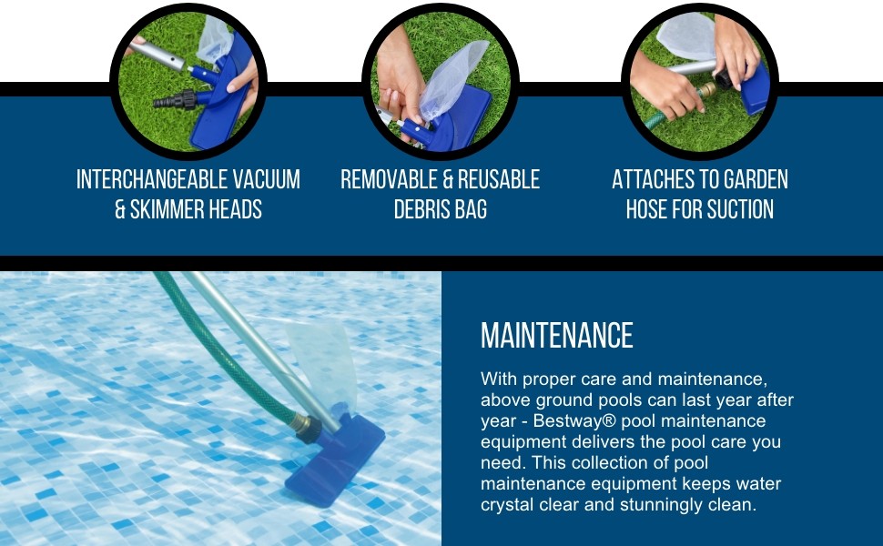 bestway-flowclear-above-ground-pool-maintenance-kit-includes-suction-heads-and-leaf-skimmer