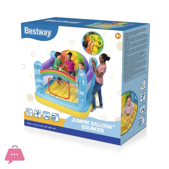 Bestway Hot Air Balloon Bouncer - Jumpoline for 3 - 6 years Kids 52269