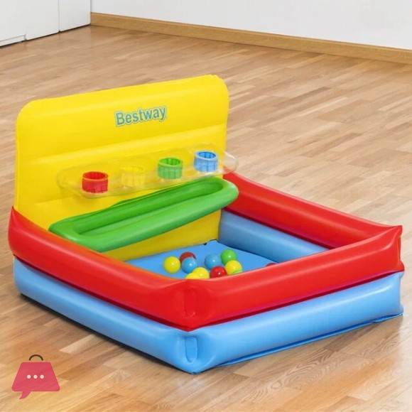 Bestway Inflatable Arena Sort N Play Ball Pit with Balls - 52546