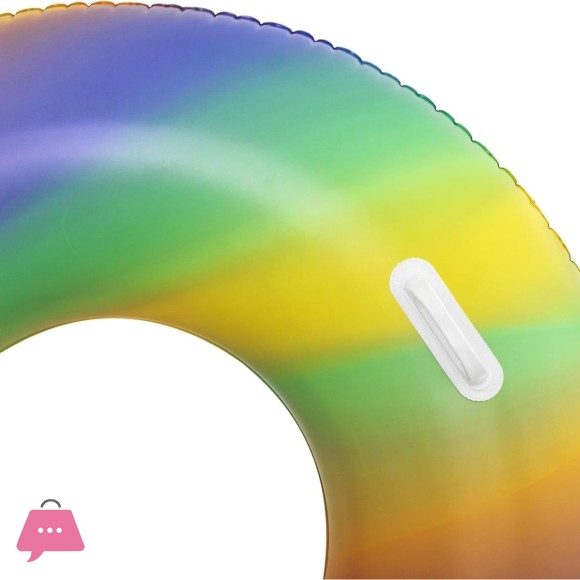 Bestway Inflatable Circle 119 cm Rainbow Swimming Ring - 36352
