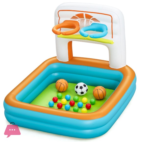 Bestway Inflatable Playground With Balls 120 x 107 x 84 cm - 52728