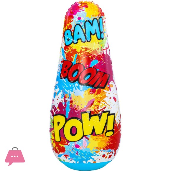 Bestway Inflatable Punching Bag Boxing Children Games Sport Toys for Boys Girls 5+ - 52630