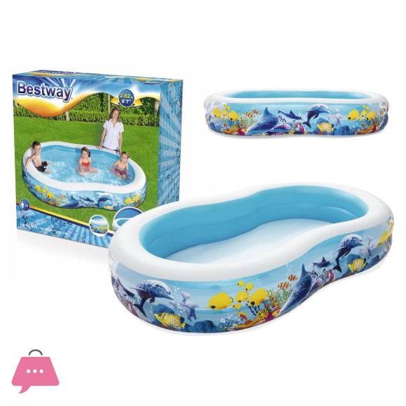 Bestway Nemo Inflatable Kiddie Pool - 54118