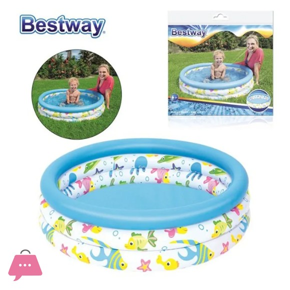 Bestway Ocean Life Pool 102 X 25CM -- 51008