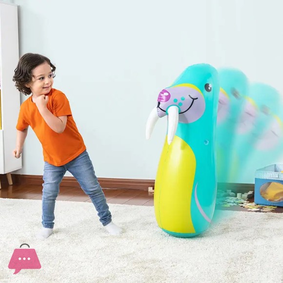 Bestway Outdoor Inflatable Bop Bag Toy - Age 4+ 36 Inch - 52152