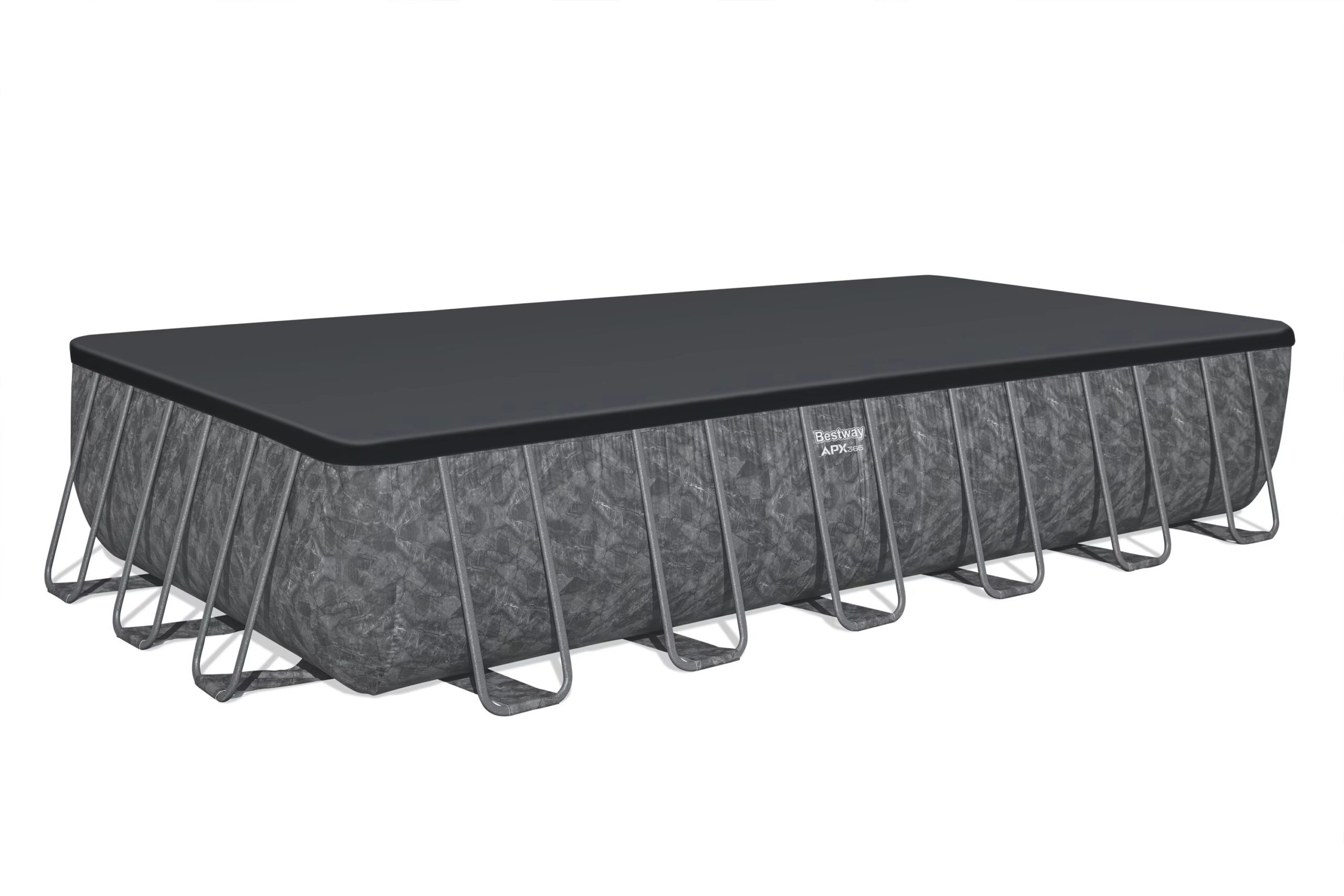 bestway-outdoor-yard-family-above-ground-swimming-pool-rectangular-bracket-pool-set-with-accessories---561kg
