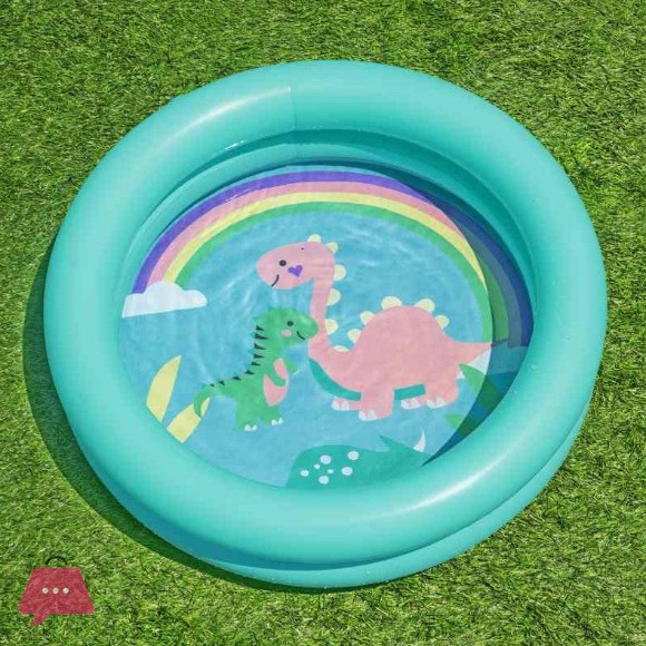 Bestway Paddling Round 2 Ring Kiddie Pool 24 x 6 Inch - 51061