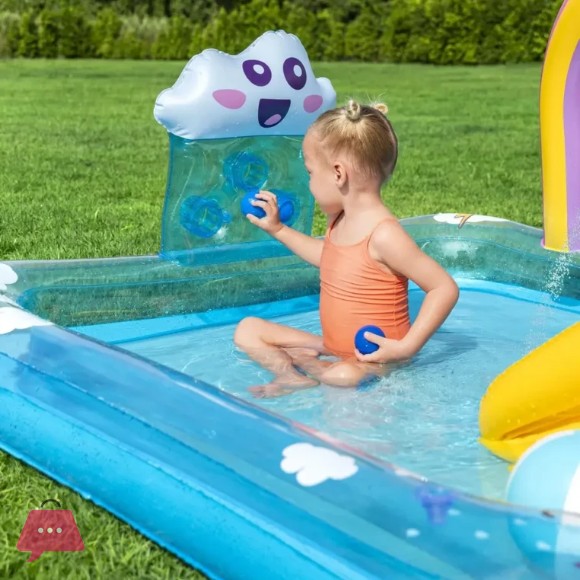 Bestway Rainbow Inflatable Play Center - 53174
