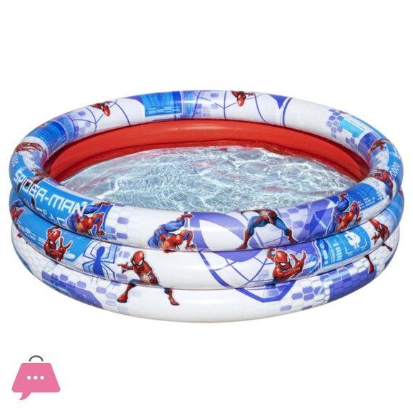 Bestway Spiderman Inflatable Pool 3 Rings 48 x 12 Inch - 98018