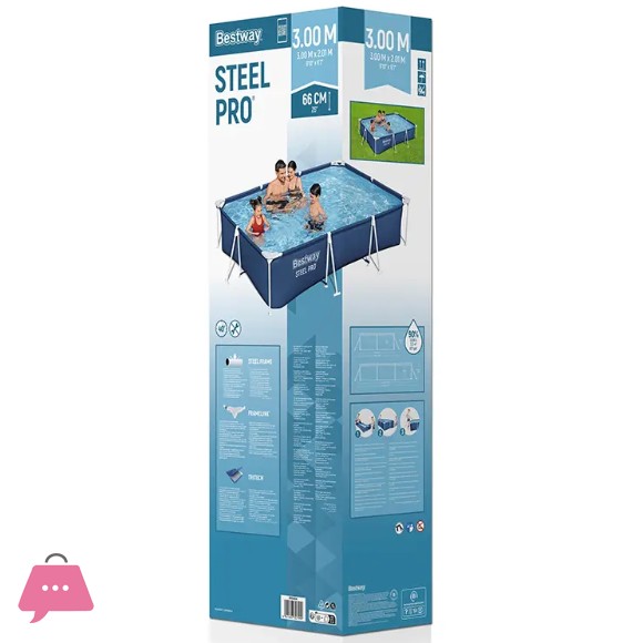Bestway Steel Pro Splash Frame Pool-56404