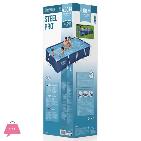 Bestway Steel Pro Splash Frame Pool-56405