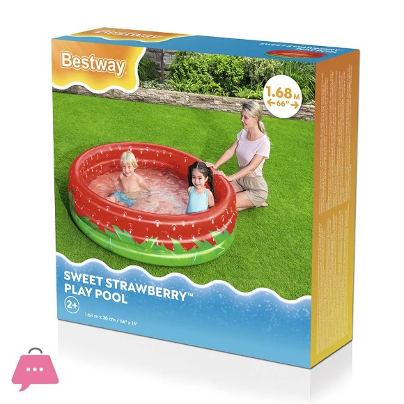 Bestway Sweet Strawberry Pool 66 x 15 Inch - 51145