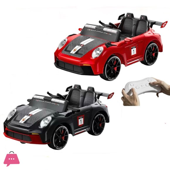 Childrens Battery Operated Sedan Car with Music and Lights. 2 - 6 years