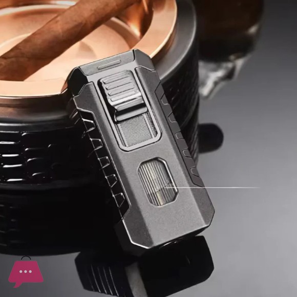 Cigar Three-Flame Windproof Lighter