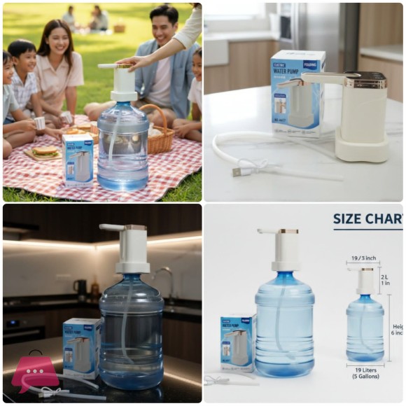 Electric Water Dispenser Rechargeable Drinking Water Pump