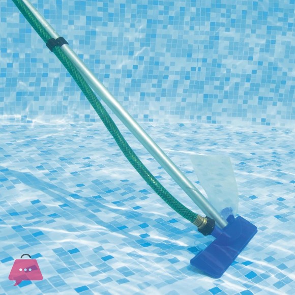 Bestway Flowclear Above Ground Pool Maintenance Kit Includes Suction Heads and Leaf Skimmer