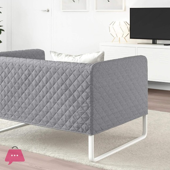IKEA 2 Seat Sofa Knisa light Grey